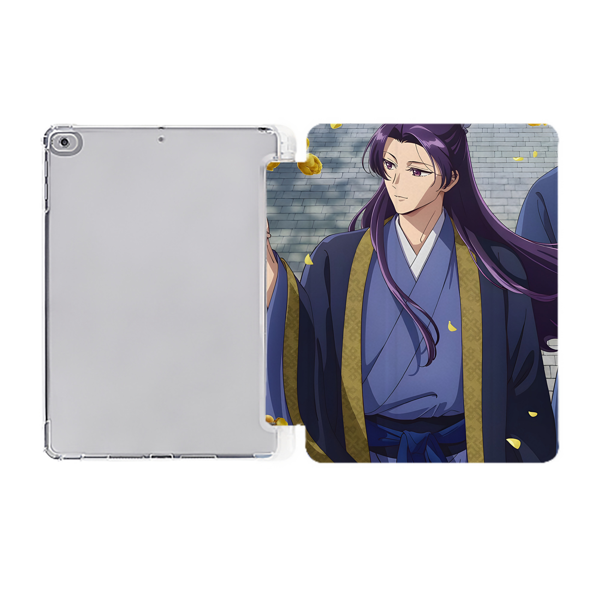 （画像用） 薬屋のひとりごと The Apothecary Diaries IPad ケース ペン収納付き 三つ折りスタンド PUレザー×シリコン 対応機種9.5/10.5/10.9インチ